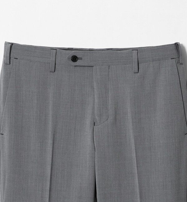 UNITED ARROWS green label relaxing「A+ TWPU トロピカル無地 スリム セットアップ パンツ スラックス -ウォッシャブル・ストレッチ・ウエストア」|スーツ|
