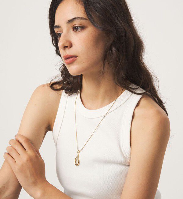 UNITED ARROWS green label relaxing「シズクフレーム スライド ネックレス」|ネックレス|