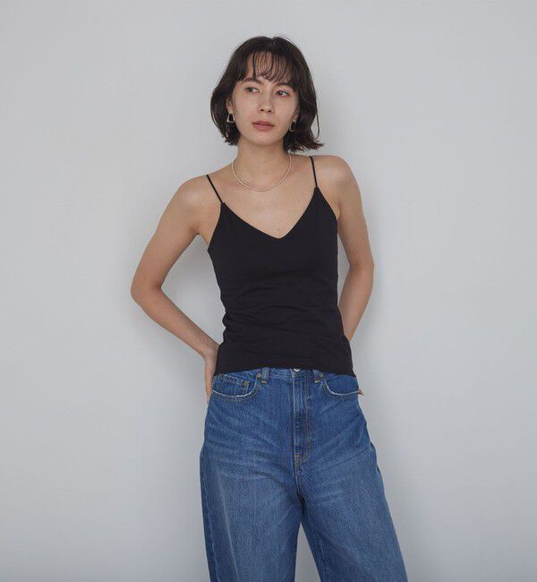 UNITED ARROWS green label relaxing「Vネックキャミソール / カップインナー」|キャミソール|