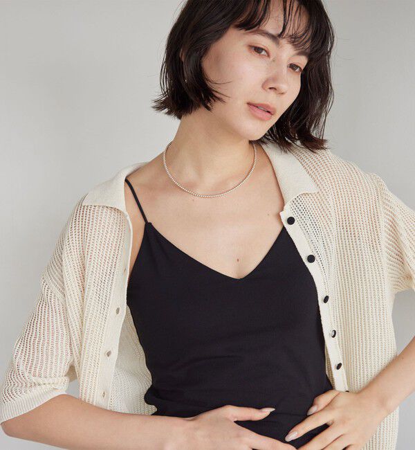 UNITED ARROWS green label relaxing「Vネックキャミソール / カップインナー」|キャミソール|