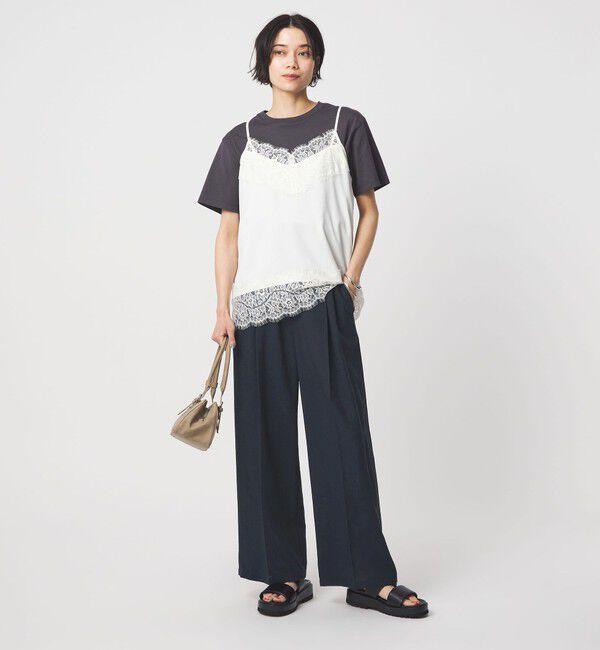 UNITED ARROWS green label relaxing「【結論シリーズ】ドライクロス ニーハイワイド マシンウォッシャブル ストレッチ 吸水速乾 通気性」|その他|