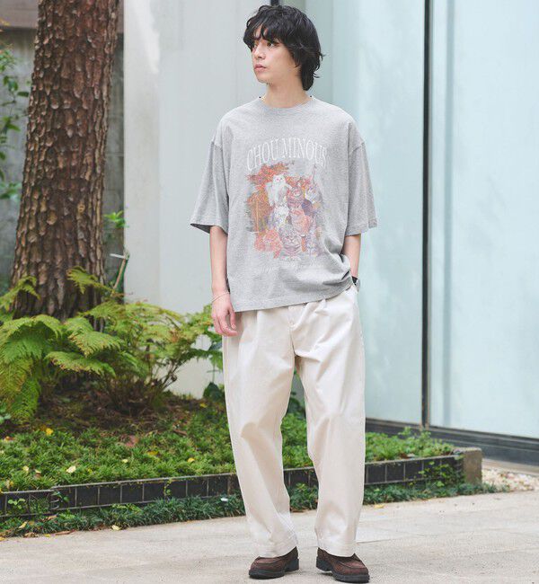 UNITED ARROWS green label relaxing「【WEB限定】＜GLR or＞キャット プリント 半袖 Tシャツ」|Tシャツ・カットソー|