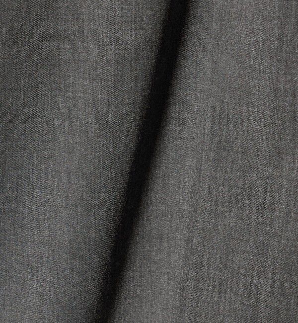 UNITED ARROWS green label relaxing「【WEB限定】JUST fit ウールライク ボックス シルエット 半袖 シャツ」|シャツ・ブラウス|