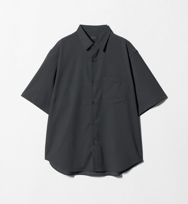 UNITED ARROWS green label relaxing「ポリエステル ドビー ジャストルーズ 半袖 シャツ -接触冷感・吸水速乾・ストレッチ-」|シャツ・ブラウス|