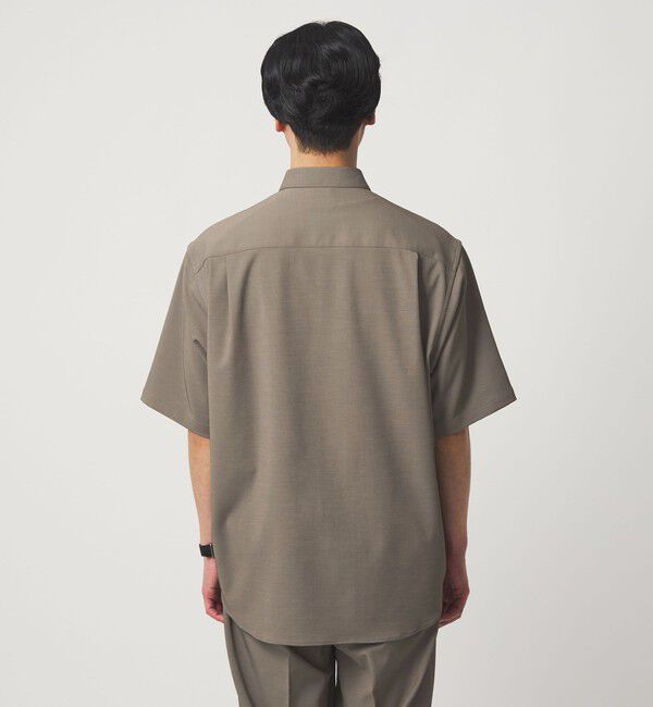 UNITED ARROWS green label relaxing「ポリエステル ドビー ジャストルーズ 半袖 シャツ -接触冷感・吸水速乾・ストレッチ-」|シャツ・ブラウス|