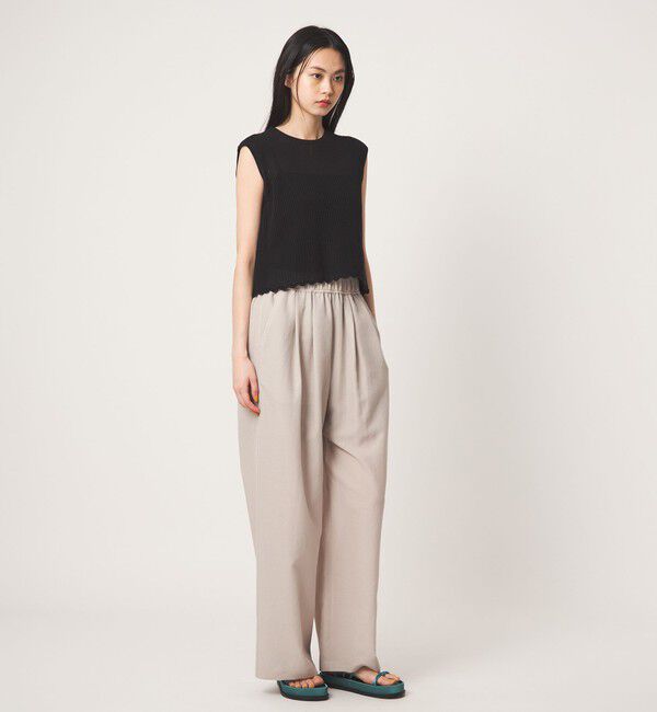 EMMEL REFINES「＜EMMEL REFINES＞EM HW スカシアミ 2WAY ニットベスト」|ニット・セーター|