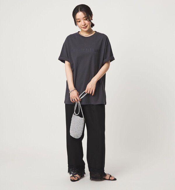 UNITED ARROWS green label relaxing「【WEB限定】＜at ease＞スソ レース パンツ」|その他|