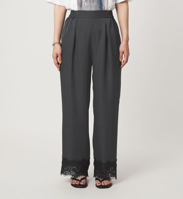 UNITED ARROWS green label relaxing「【WEB限定】＜at ease＞スソ レース パンツ」|その他|