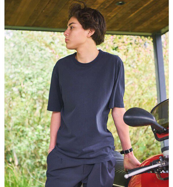 UNITED ARROWS green label relaxing「【別注】＜SHELTECH＞GLR ショートスリーブ Tシャツ」|Tシャツ・カットソー|NAVY