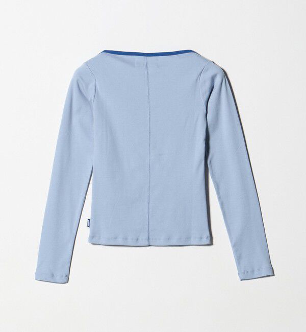 NICE WEATHER「＜NICE WEATHER＞ロゴ フィット ロングスリーブ Tシャツ」|Tシャツ・カットソー|