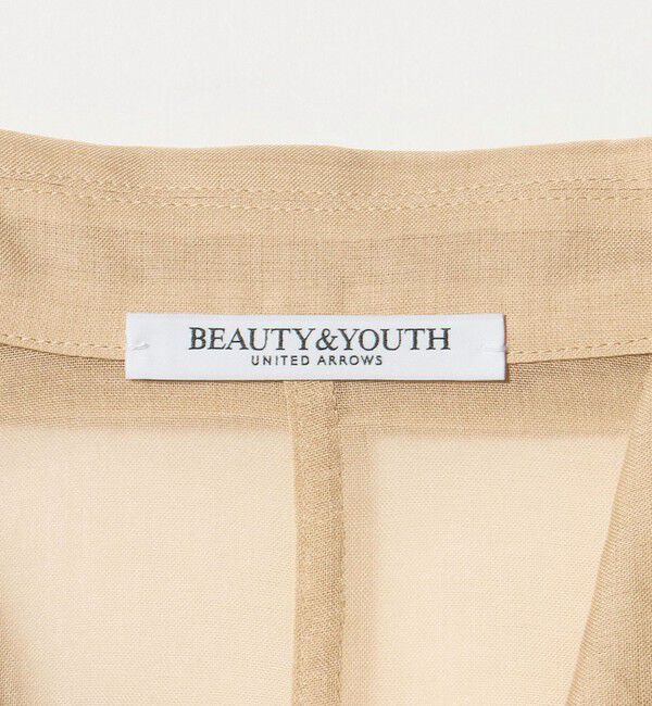 BEAUTY&YOUTH UNITED ARROWS「ポリエステル シアー ダブルジャケット ウォッシャブル」|テーラードジャケット|