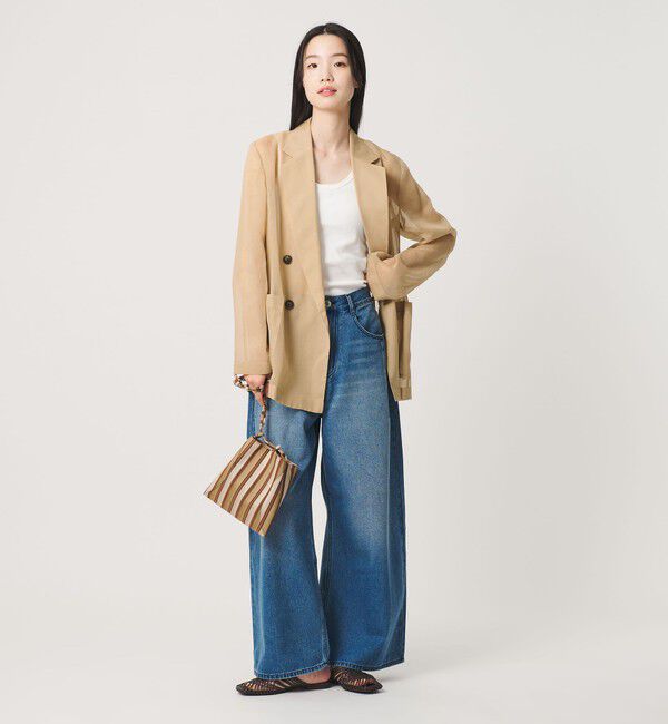 BEAUTY&YOUTH UNITED ARROWS「ポリエステル シアー ダブルジャケット ウォッシャブル」|テーラードジャケット|
