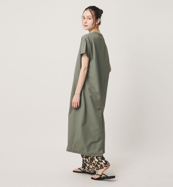 BEAUTY&YOUTH UNITED ARROWS「【別注】＜THOUSAND MILE＞ショートスリーブワンピース UVカット 吸汗速乾」|ワンピース|