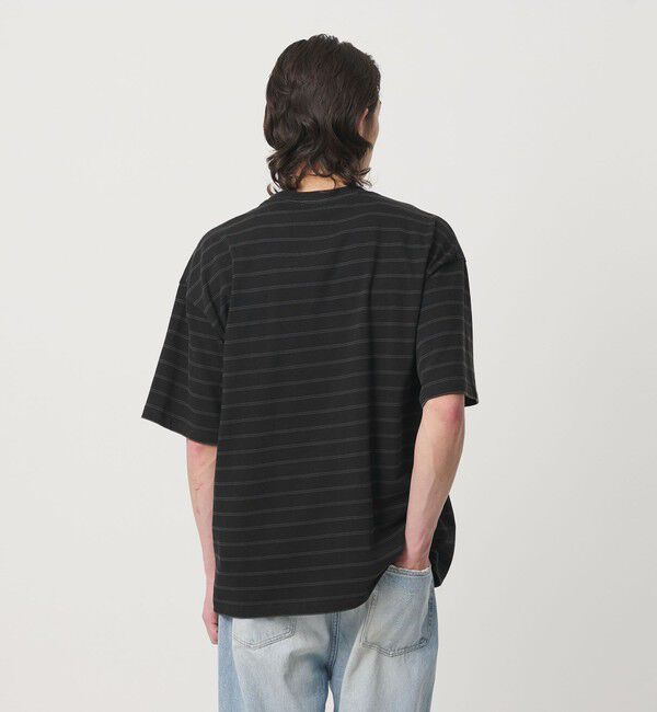 MONKEY TIME「ウォッシュド ボーダー Tシャツ」|Tシャツ・カットソー|