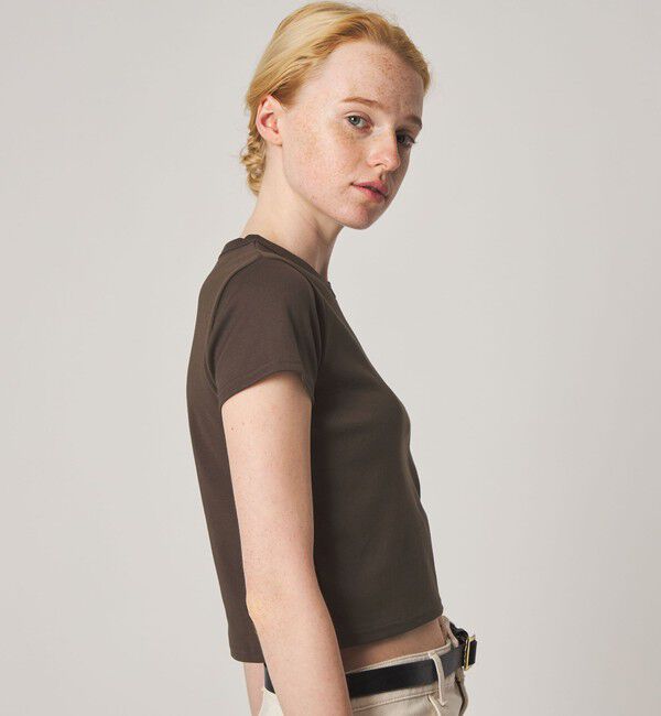 STEVEN ALAN「＜Steven Alan＞コットン フライス Tシャツ」|Tシャツ・カットソー|