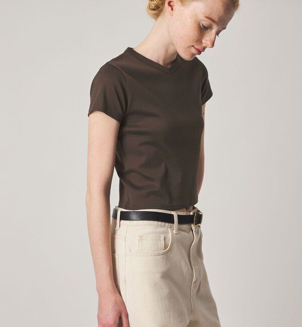 STEVEN ALAN「＜Steven Alan＞コットン フライス Tシャツ」|Tシャツ・カットソー|