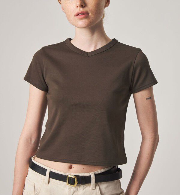 STEVEN ALAN「＜Steven Alan＞コットン フライス Tシャツ」|Tシャツ・カットソー|