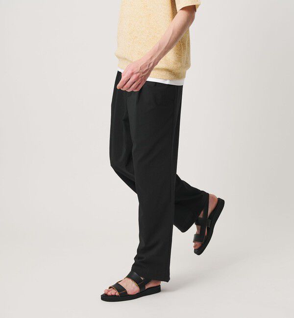 BEAUTY&YOUTH UNITED ARROWS「ライト ナイロン 2プリーツ イージーパンツ NO.9」|チノ|