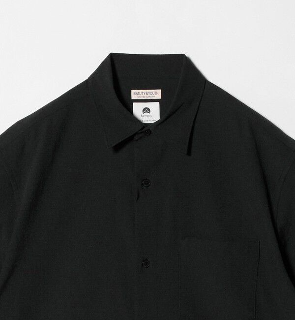 BEAUTY&YOUTH UNITED ARROWS「KOMATSU PACK トロピカル レギュラー シャツ FORM型 ストレッチ 吸水速乾 UVカット セットアップ対応」|シャツ・ブラウス|