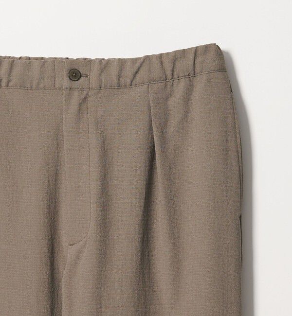 BEAUTY&YOUTH UNITED ARROWS「KOMATSU PACK トロピカル 1P テーパード イージー パンツ NO.9 ストレッチ 吸水速乾 UVカット セットアップ」|チノ|