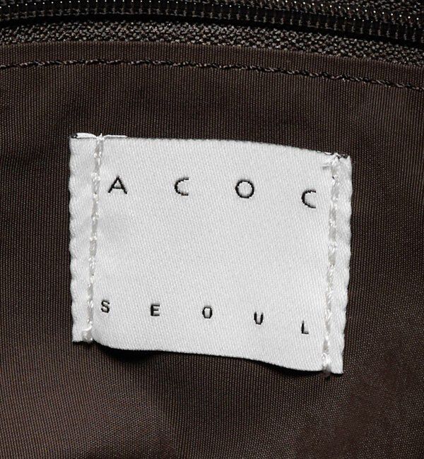 NICE WEATHER「＜ACOC＞グロッシー ミッドタングルツイスト バッグ」|ショルダー・メッセンジャー|