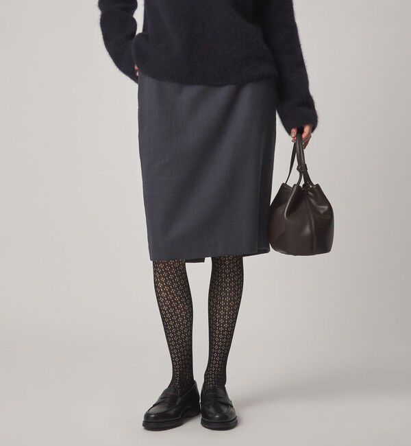 STEVEN ALAN「＜Steven Alan＞ヘリンボーン ツイード ライク ペンシルスカート」|スカート|