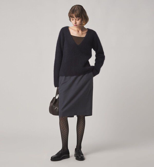 STEVEN ALAN「＜Steven Alan＞ヘリンボーン ツイード ライク ペンシルスカート」|スカート|