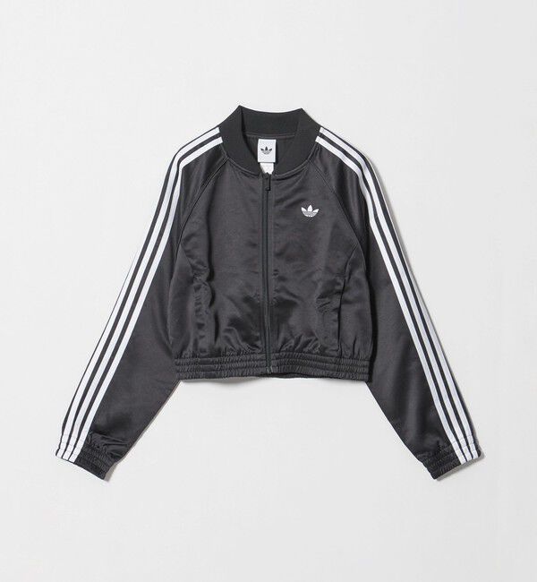 NICE WEATHER「＜adidas Originals＞SATIN JKT」|カーディガン|BLACK