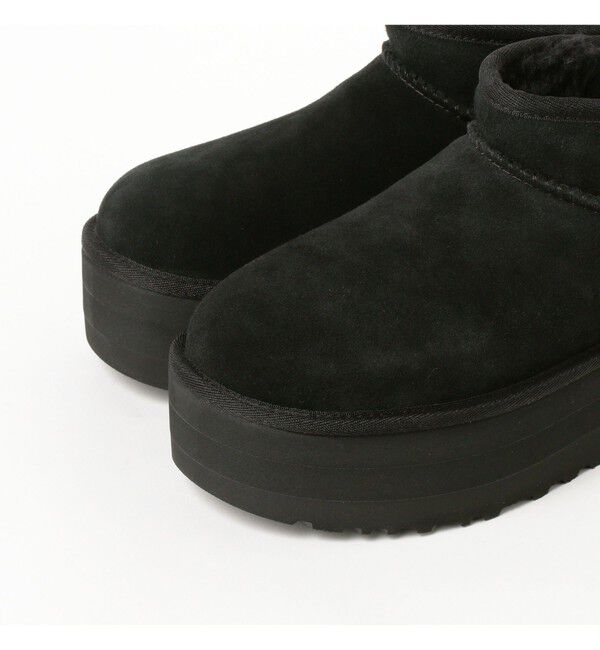 Ray BEAMS 「UGG(R) / Women's Classic Ultra Mini Platform / クラシック ウルトラ ミニ プラットフォーム」|ロングブーツ|