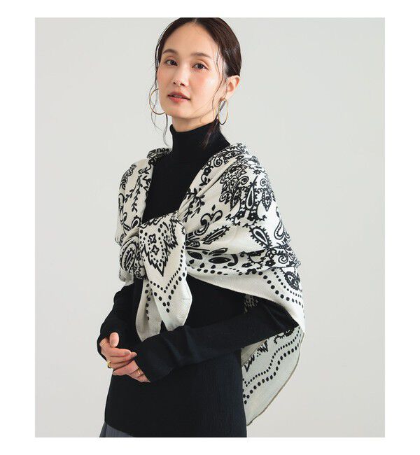 Demi-Luxe BEAMS 「manipuri / バンダナ ストール」|ストール|