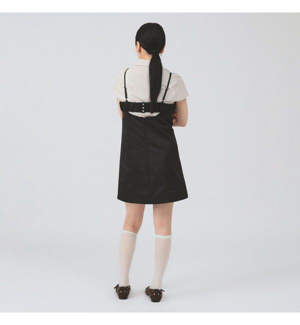 Ray BEAMS 「サテン ミニ キャミソール ワンピース」|ワンピース|
