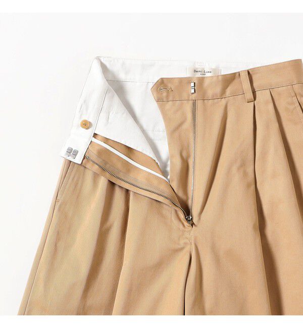 Demi-Luxe BEAMS 「1タック チノパンツ」|チノ|