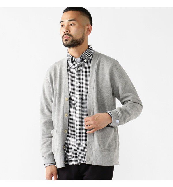 BEAMS PLUS「BEAMS PLUS｜【別注】LOOPWHEELER / Extra Light Plus Sweat Cardigan｜カーディガン｜ループウィラー 」|カーディガン|