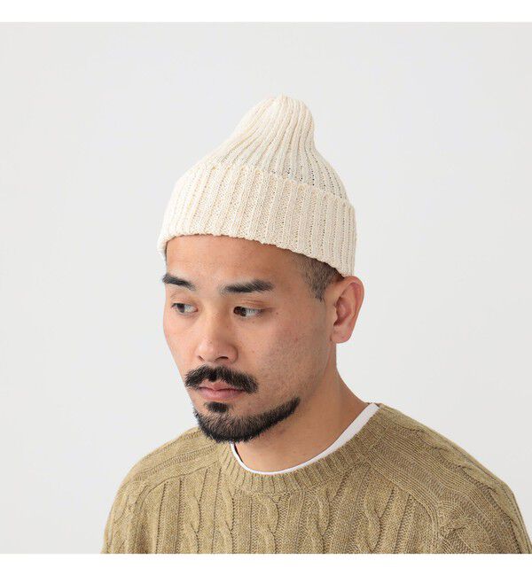 BEAMS「Watch Cap Linen」|ニット帽|