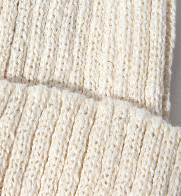 BEAMS「Watch Cap Linen」|ニット帽|