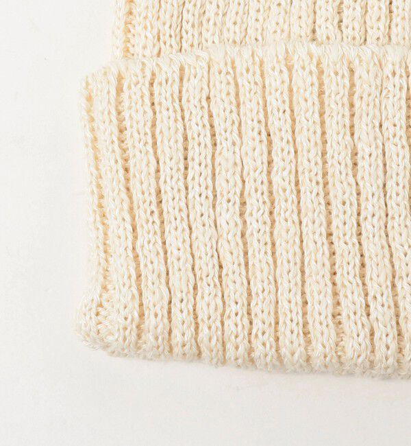 BEAMS「Watch Cap Linen」|ニット帽|