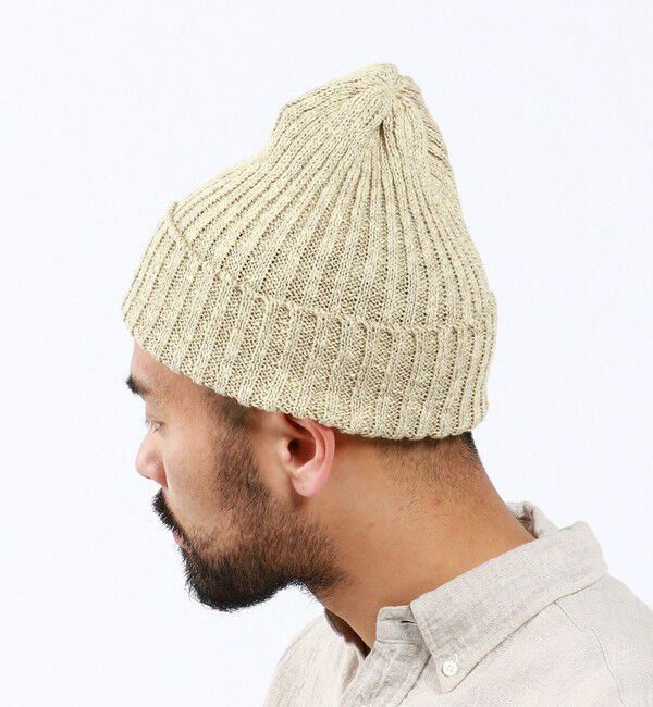 BEAMS「Watch Cap Linen」|ニット帽|