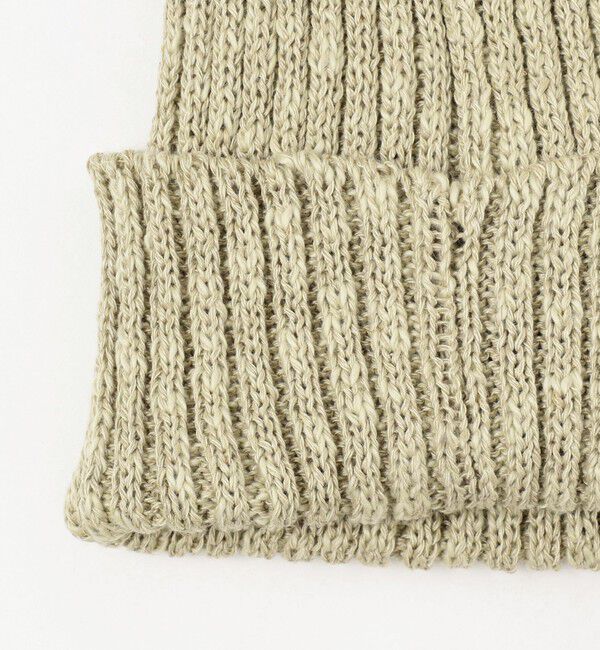 BEAMS「Watch Cap Linen」|ニット帽|