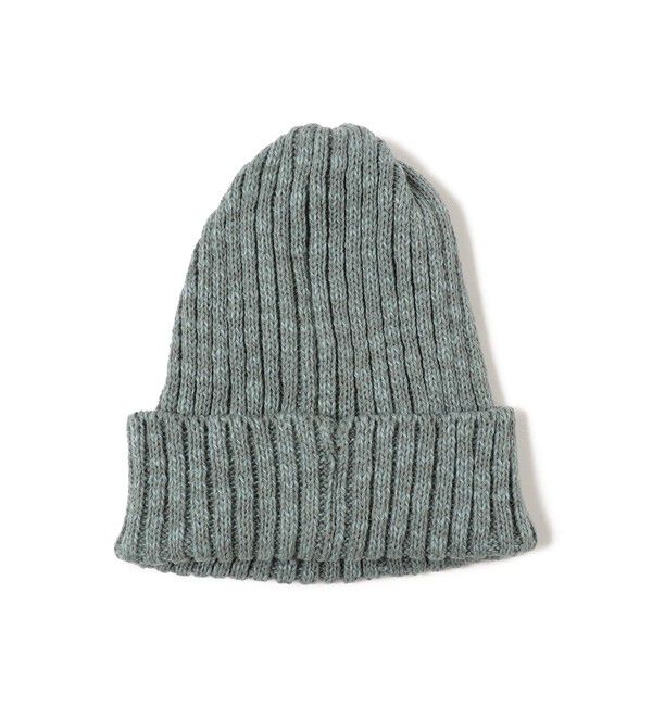 BEAMS「Watch Cap Linen」|ニット帽|GREEN系