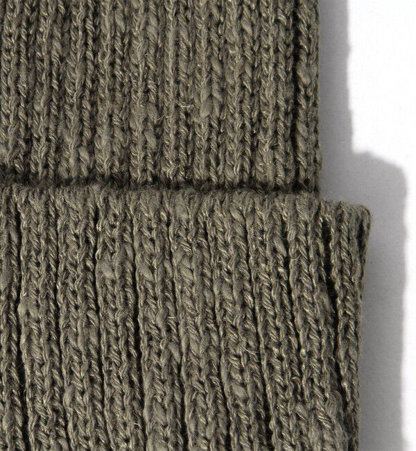 BEAMS「Watch Cap Linen」|ニット帽|