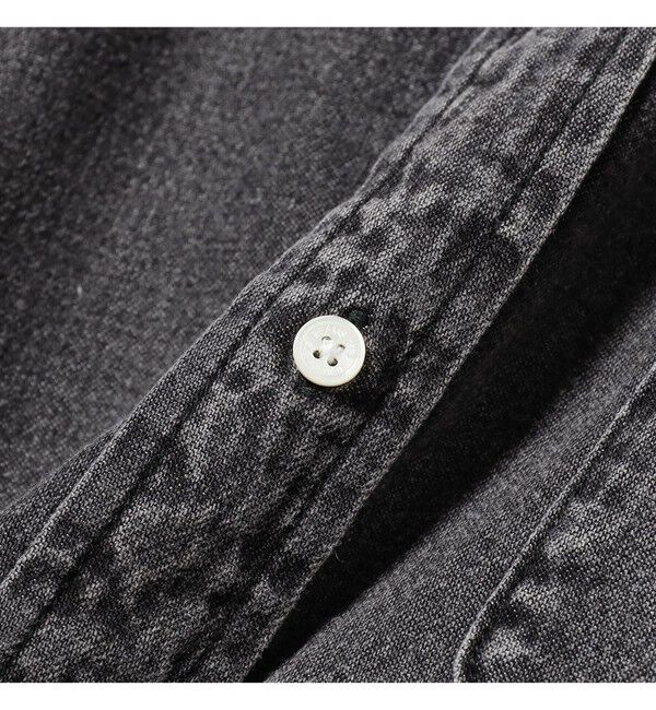 BEAMS「デニム ボタンダウンシャツ」|シャツ・ブラウス|