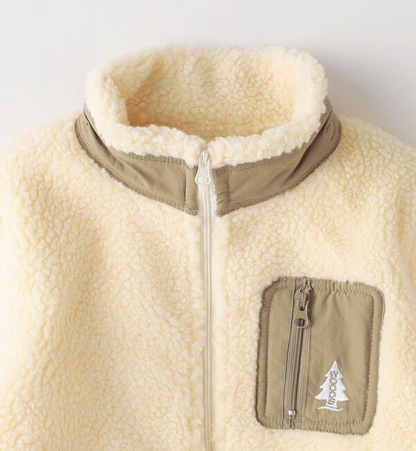 SHIPS Colors 「【SHIPS Colors別注】WOODS:スタンド ボア ブルゾン（80cm~130cm）」|その他|
