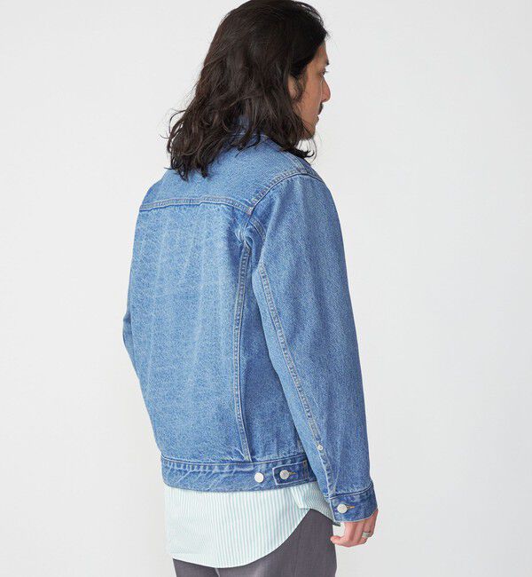 SHIPS「SHIPS: 〈セットアップ対応〉13.5oz リラックス デニム トラッカー ジャケット」|デニムジャケット|