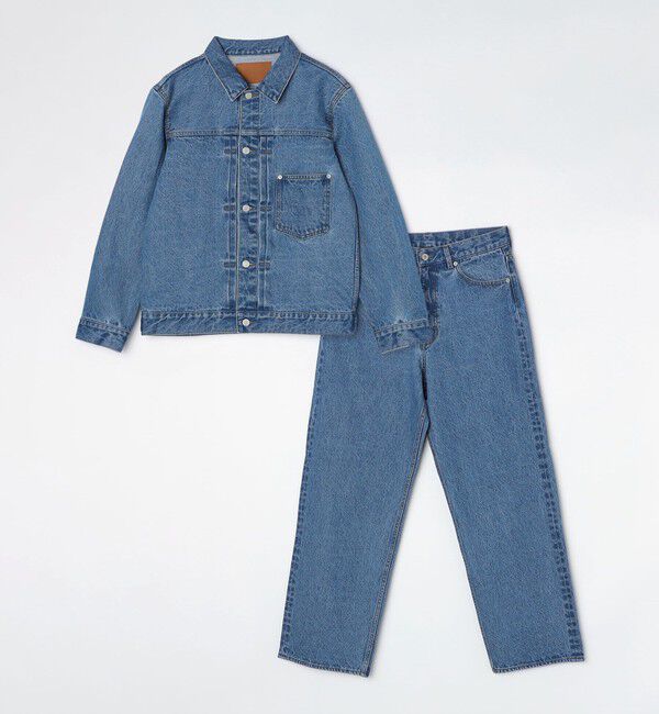 SHIPS「SHIPS: 〈セットアップ対応〉13.5oz リラックス デニム トラッカー ジャケット」|デニムジャケット|