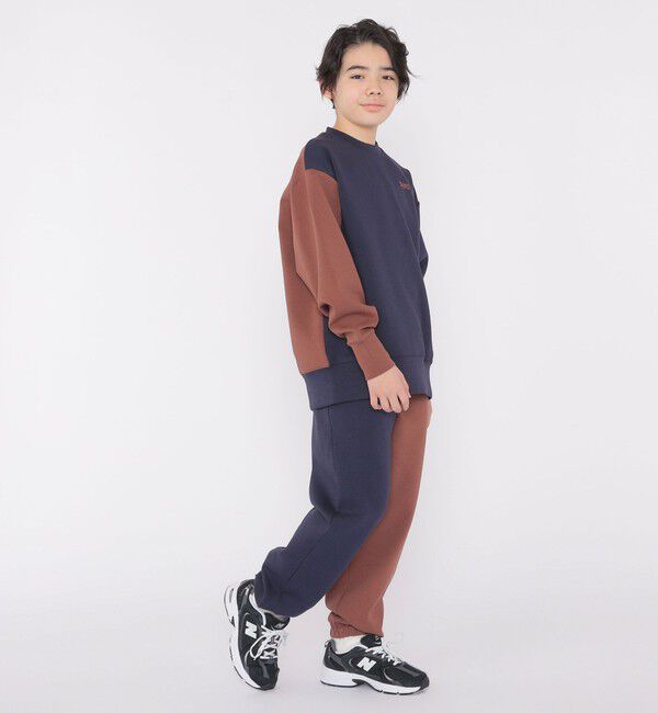 SHIPS KIDS「SHIPS KIDS:140～160cm / 2トーン スウェット パンツ」|その他|