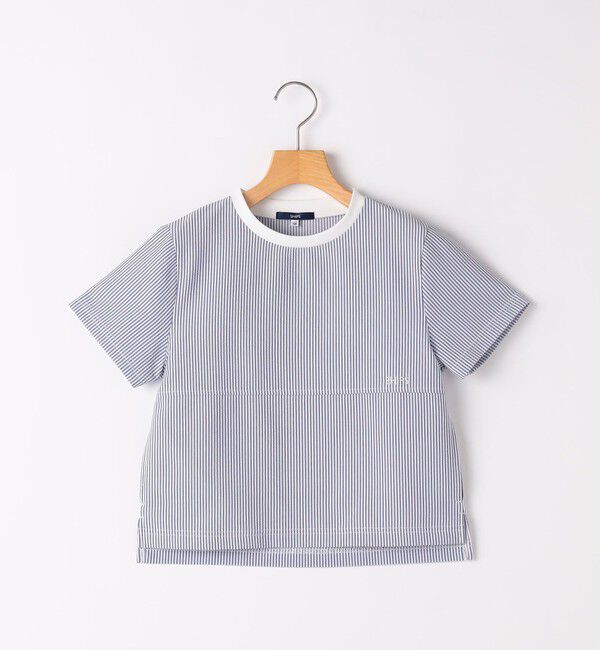 SHIPS KIDS「SHIPS KIDS:100～130cm /〈UVカット/吸水速乾〉ドライタッチ プルオーバー」|Tシャツ・カットソー|