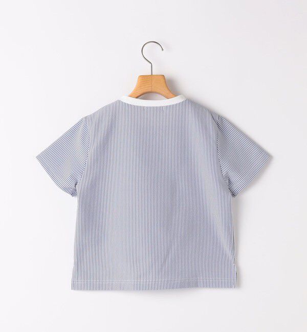 SHIPS KIDS「SHIPS KIDS:100～130cm /〈UVカット/吸水速乾〉ドライタッチ プルオーバー」|Tシャツ・カットソー|