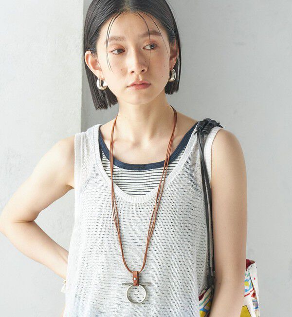 SHIPS for women「〈手洗い可能〉前後 2WAY イタリアン シアー リネン ワンピース」|ワンピース|
