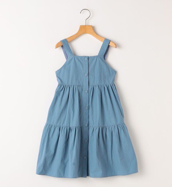 SHIPS KIDS「SHIPS KIDS:100～130cm/ティアード ジャンパースカート」|ジャンパースカート|