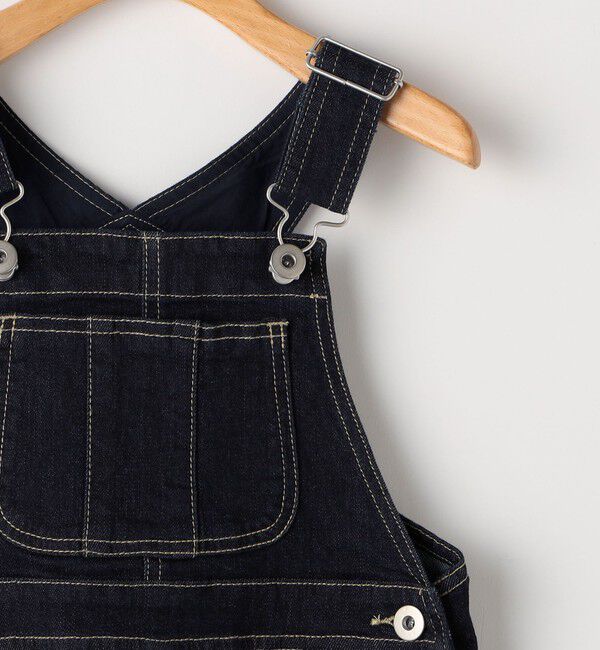 SHIPS KIDS「SHIPS KIDS:100～130cm /デニム オーバーオール スカート」|ジャンパースカート|